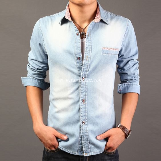 شیک ترین تصاویر انواع پیراهن لی و شلوار لی مردانه 2016