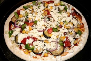 پیتزا سبزیجات در سبک ناتورالیسم در فرانیاز