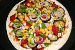 پیتزا سبزیجات در سبک ناتورالیسم در فرانیاز
