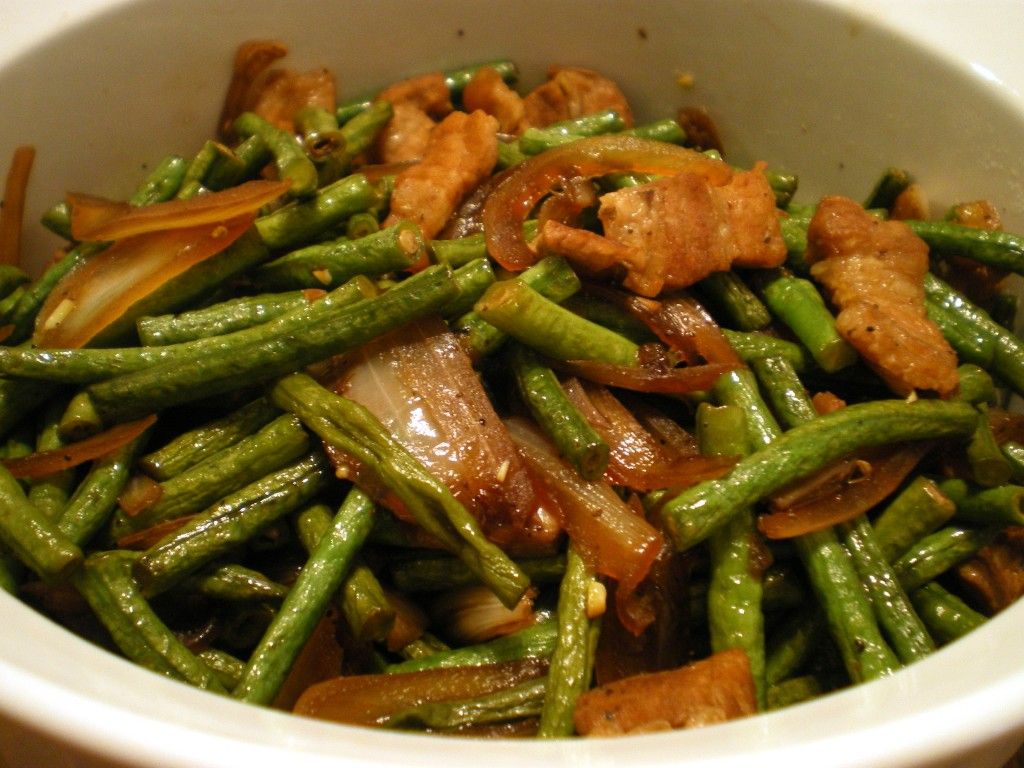خورشت لوبیا سبز با گوشت