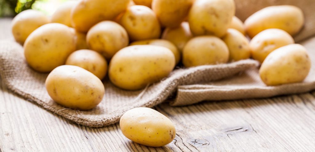 چاقی صورت باسیب زمینی