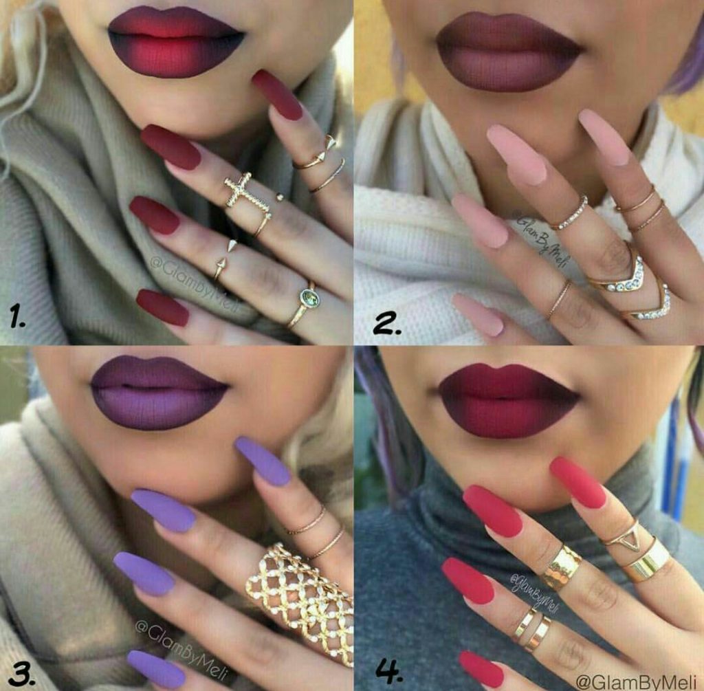 ست کردن لاک و رژلب
