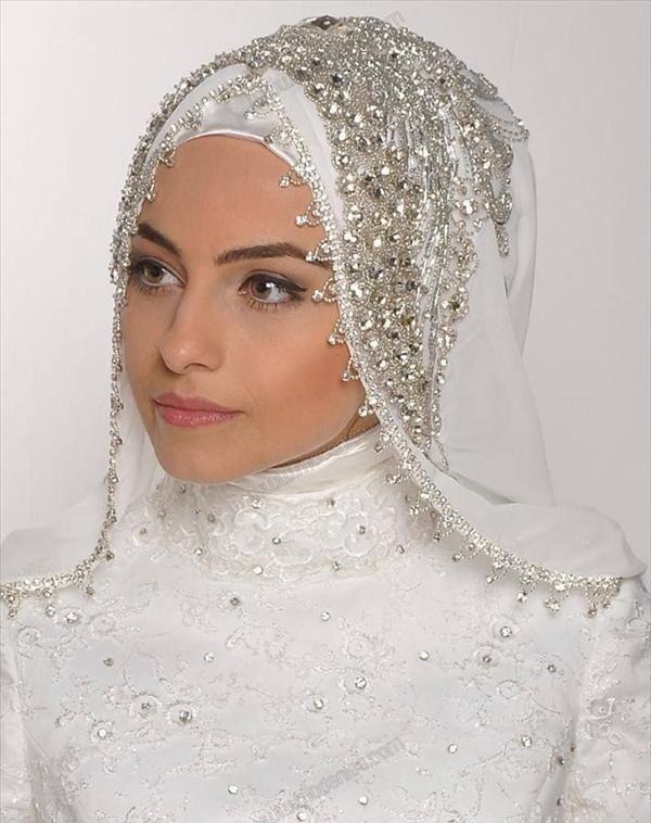 شیک ترین لباس عروسهای محجبه + عکس در پورتال جامع فرانیاز فراتراز نیاز هر ایرانی .