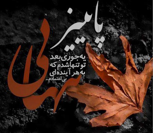 عکس نوشته های پاییزی در پورتال جامع فرانیاز فراتراز نیاز هر ایرانی .
