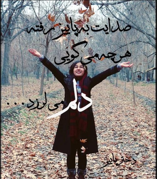 عکس نوشته های پاییزی در پورتال جامع فرانیاز فراتراز نیاز هر ایرانی .