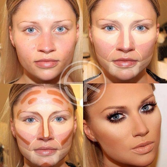 گریم صورت با آرایش