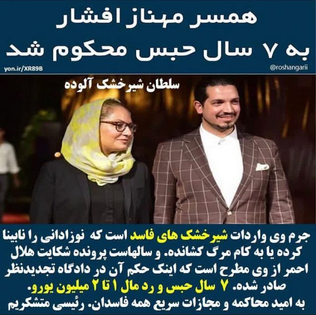 بیوگرافی مهناز افشار