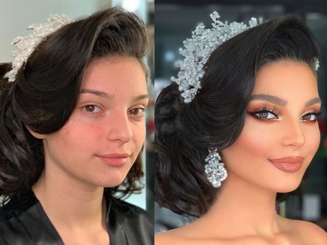 آرایش روز عروسی