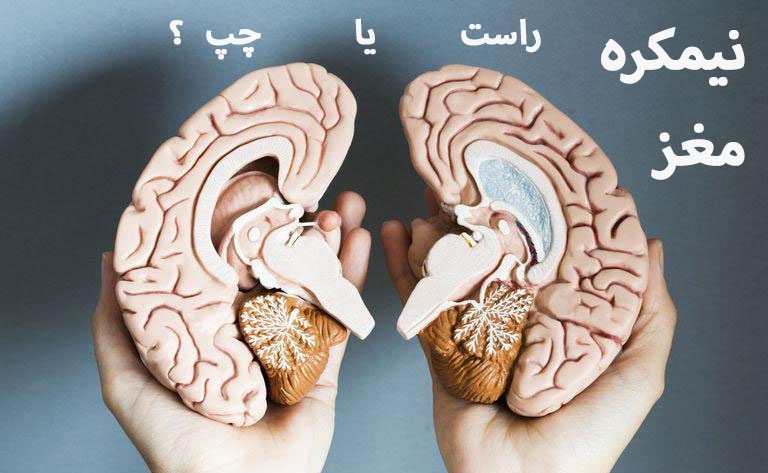 تست اندازه گیری فعال بودن نیم کره مغز