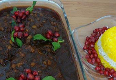 خورشت انار خورشت انار
