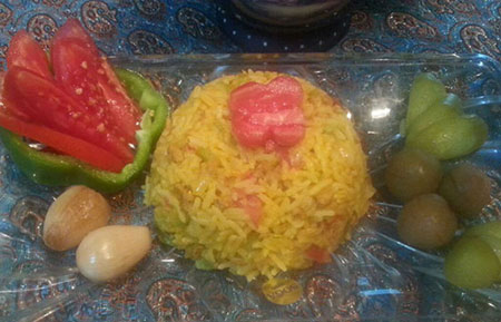 دمی پلو پوست کدو رژیمی در پوتال جامع فرانیاز