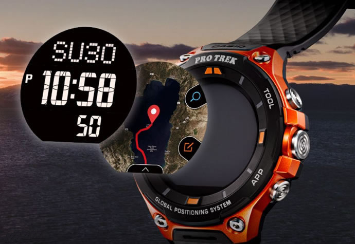 معرفی PRO TREK WSD-F20 - دومین ساعت هوشمند اندرویدی کاسیو