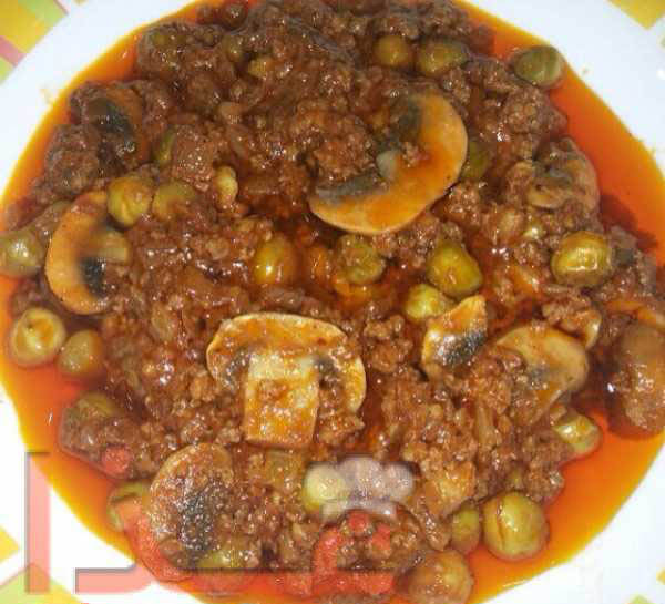 خورشت نخود فرنگی