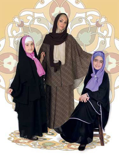 آموزش دوخت چادر فرشته