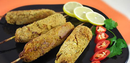 کباب سبزیجات رژیمی