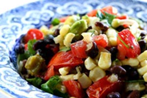 سالاد رژیمی لوبیا چشم بلبلی