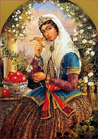 خورشت سیب و آلو قیسی با گوشت