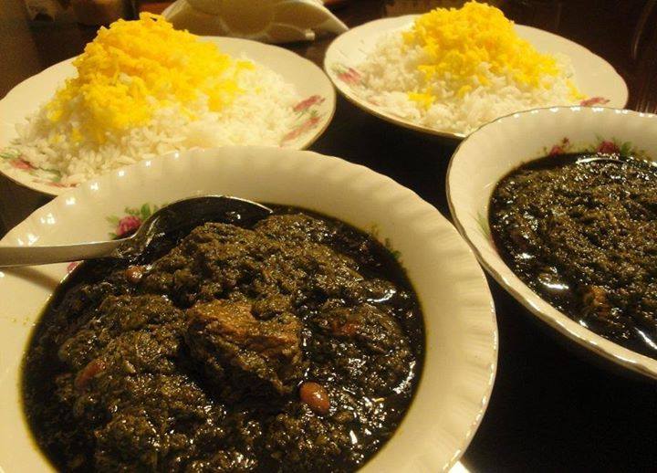 خورشت قورمه سبزی