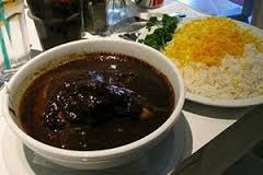 خورشت گوشت و خرما