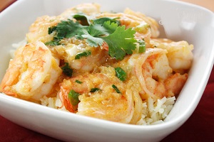 خورشت کاری میگو