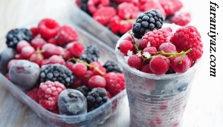 چطور میوه های مورد علاقه مان را فریز کنیم ؟