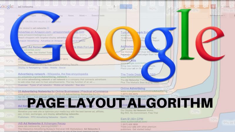الگوریتم Page Layout گوگل چیست؟
